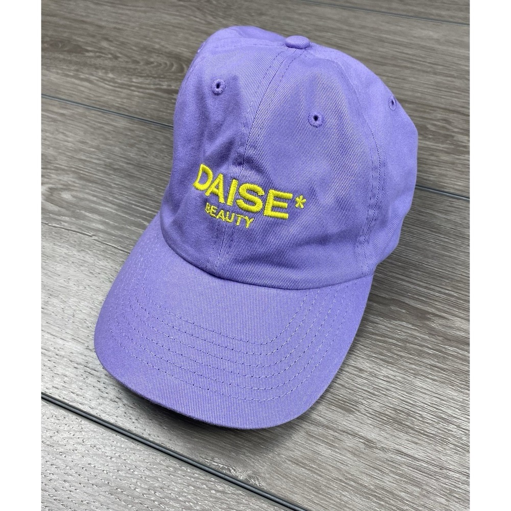 Daise Beauty Women's Adjustable Promo Logo Strapback Cap Hat Purple One Size